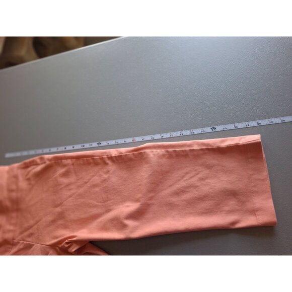 Croft & Barrow Effortless Stretch Capri Pants Womens Size 6 Regular Peach - Picture 9 of 10